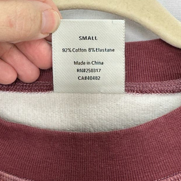 Varley Mauve Tie-Dye Sweatshirt - Picture 7 of 8